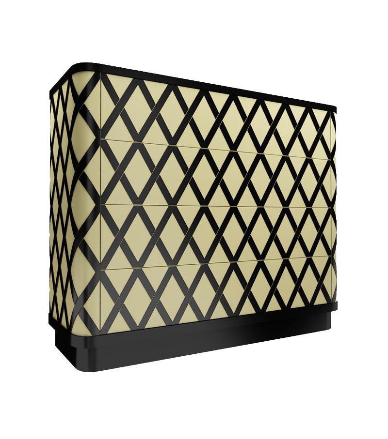 Napoleon Scarlet Splendour Chest of Drawers