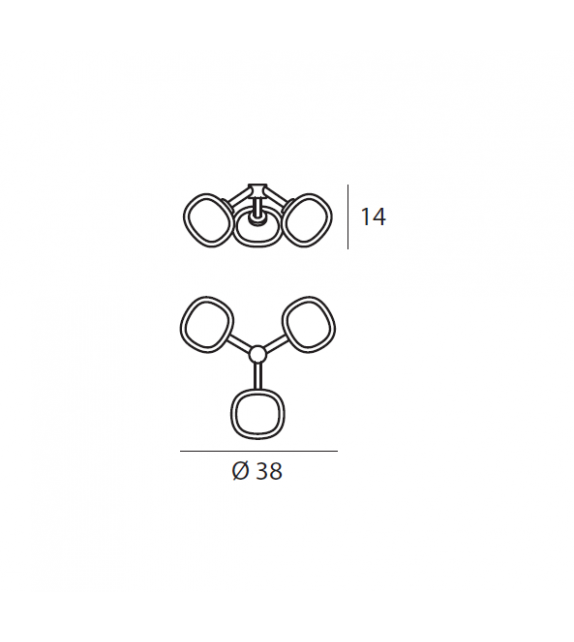 552 Nabilia Tooy Wall / Ceiling Lamp