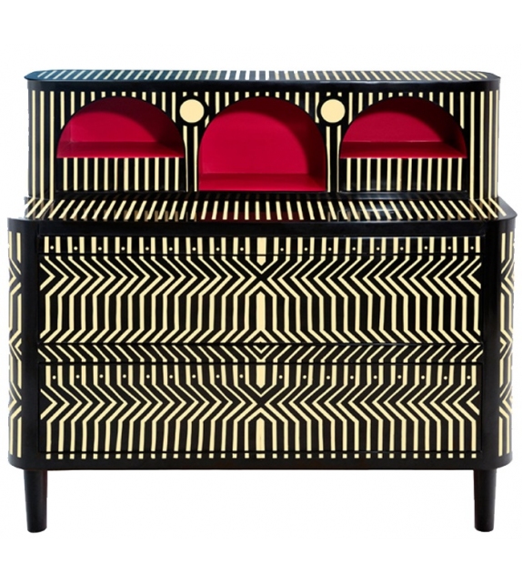 The General Study Table Scarlet Splendour