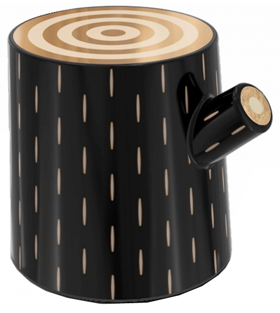 Log Scarlet Splendour Tabouret