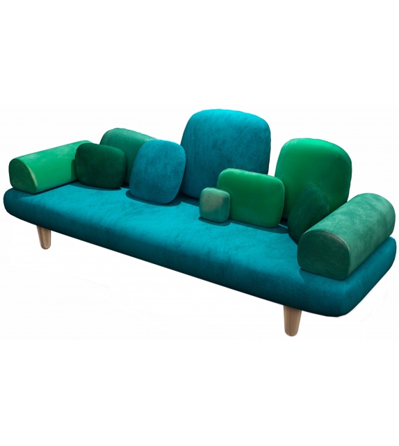 Forest Green Scarlet Splendour Sofá