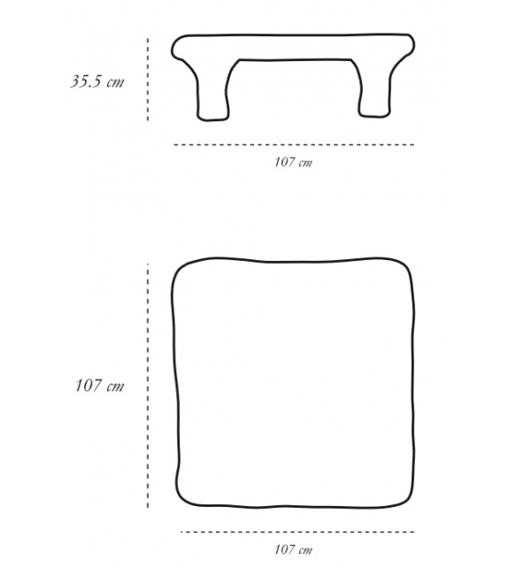Euphoria Scarlet Splendour Coffee Table