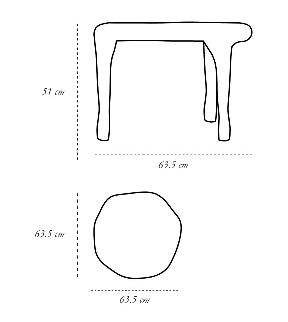 Joy Scarlet Splendour Side Table