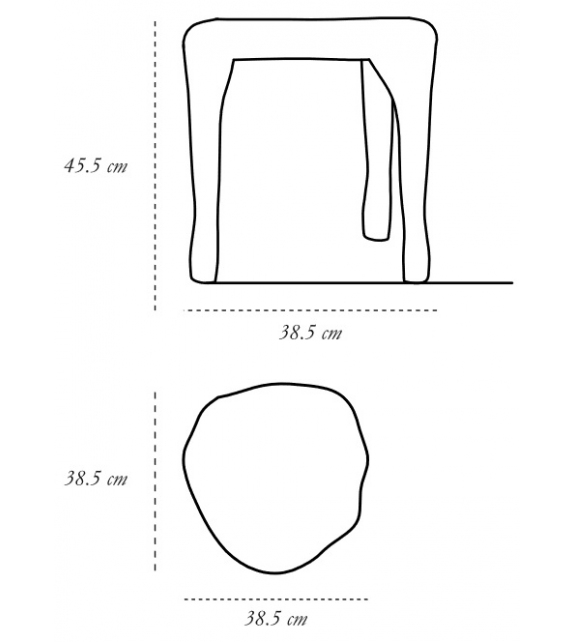Glee Scarlet Splendour Table D'appoint