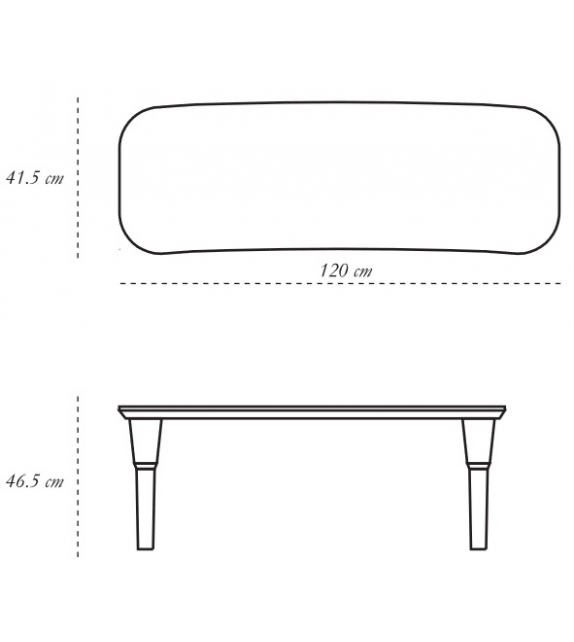 Easy Street Scarlet Splendour Banquette