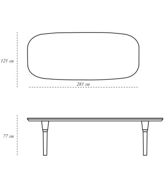 Aelita Scarlet Splendour Table