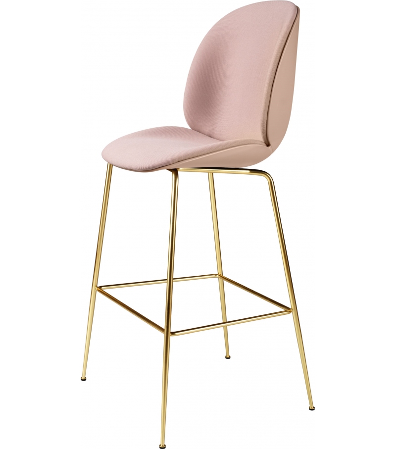 Beetle Gubi Front Upholstered Bar Chair