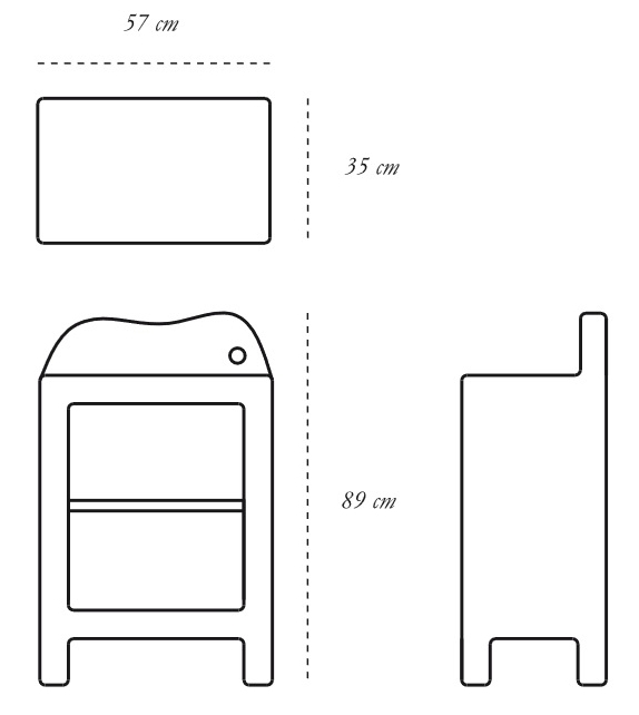 Elation Scarlet Splendour Beistelltisch