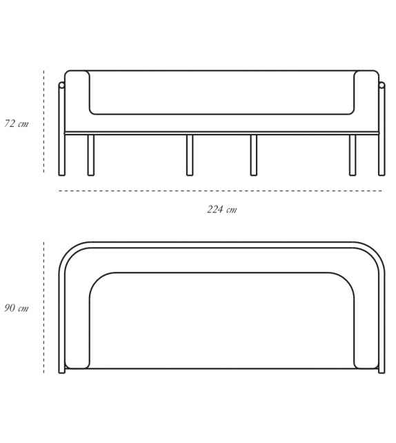 Coronum Scarlet Splendour Divano