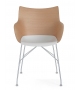 Prêt pour l'expédition - Q/Wood Kartell Petit Fauteuil