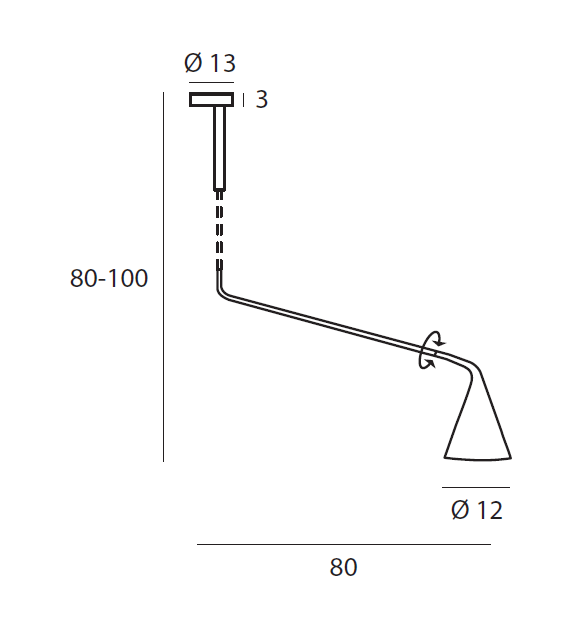 561 Gordon Tooy Deckenleuchte