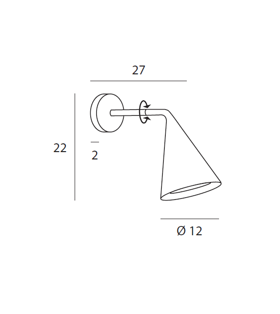 561 Gordon Tooy Wall Lamp