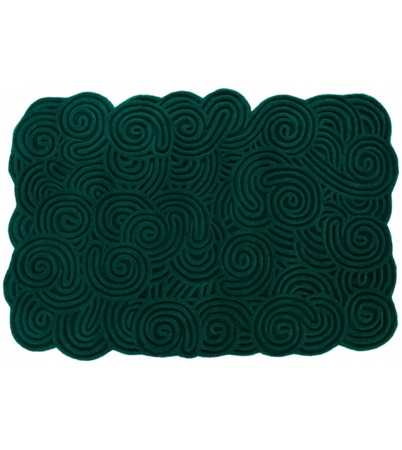 Rectangular Scarlet Splendour Alfombra - Milia Shop