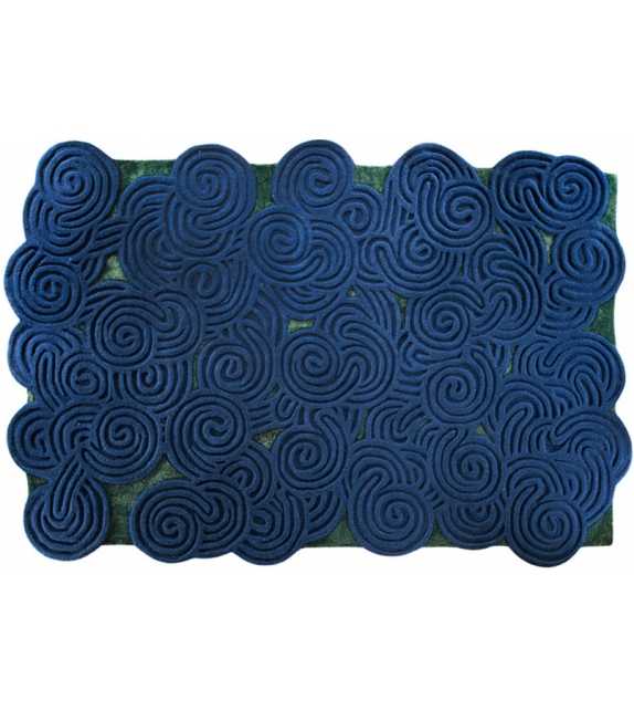 Rectangular Scarlet Splendour Alfombra