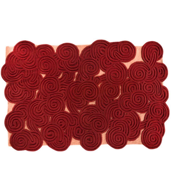 Rectangular Scarlet Splendour Rug