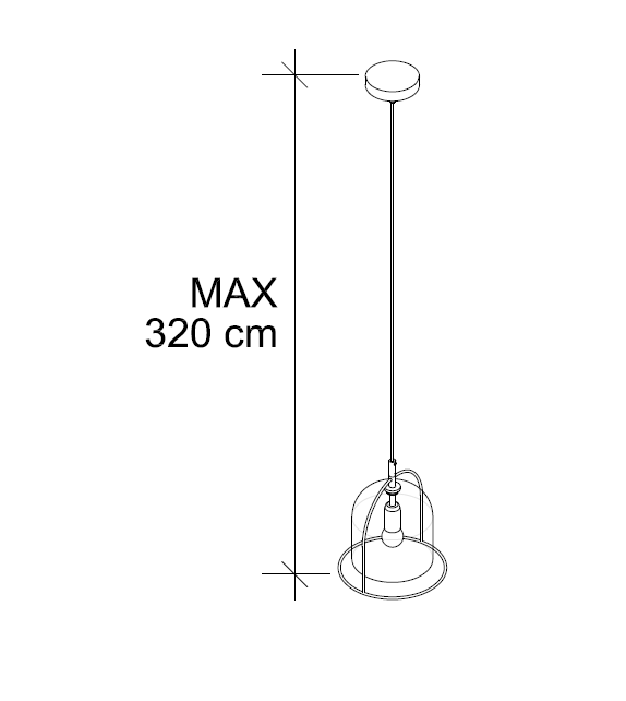 Soul Bontempi Suspension Lamp