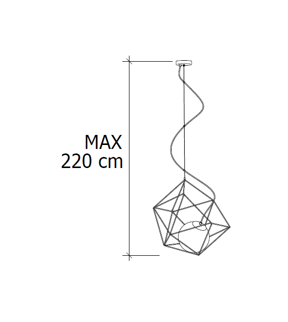 Olimpia Bontempi Suspension Lamp