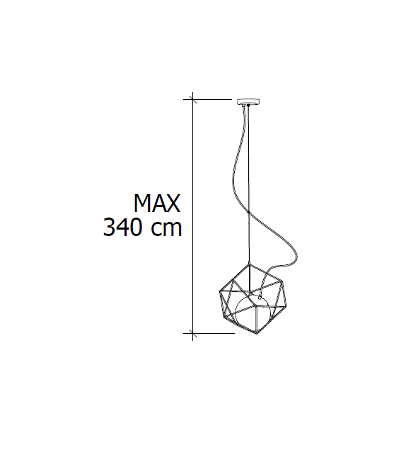 Olimpia Bontempi Suspension Lamp