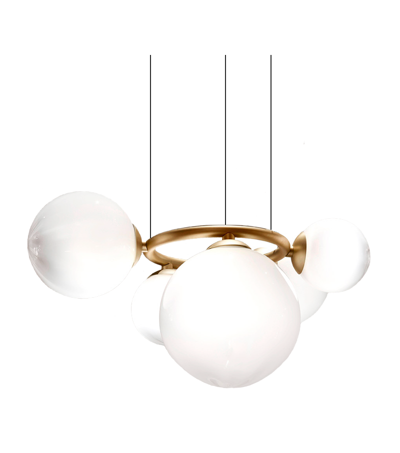 Puppet Ring Vistosi Lampada a Sospensione