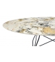 Glossy Marble Table Kartell