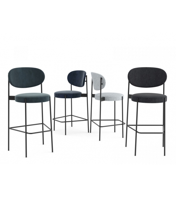 Series 430 Verpan Set von 2 Bar Hocker