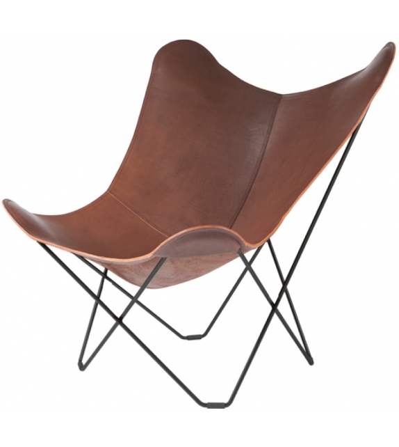 Pampa Mariposa Cuero Design Sedia