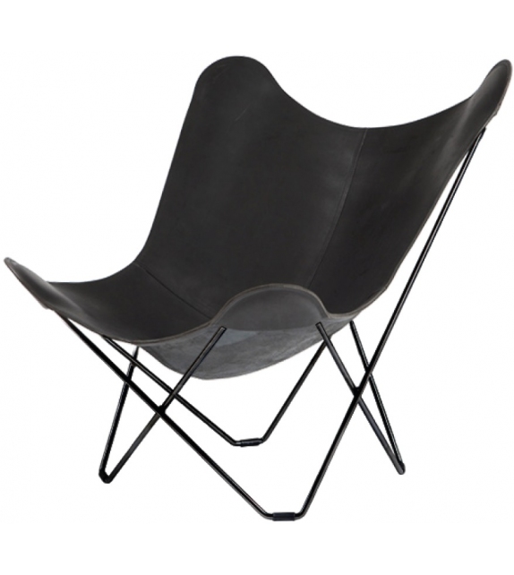 Pampa Mariposa Cuero Design Silla