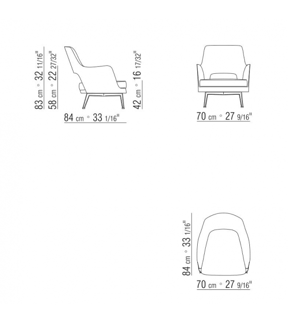 Gatsby Flexform Fauteuil