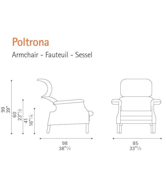 Sanluca Poltrona Frau Poltrona