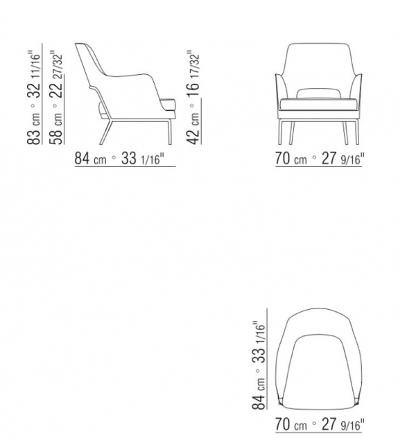 Joyce Flexform Armchair