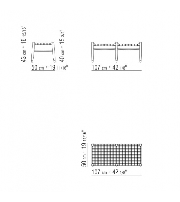 Tessa Flexform Bench