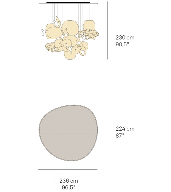 Candelabro LZF Pendant Lamp