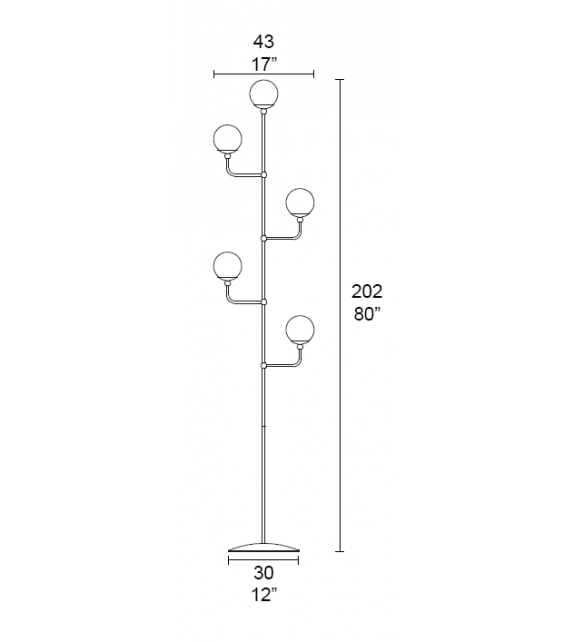 Dots 7210/LT5 MMLampadari Stehleuchte