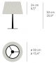 Lola LZF Lampe de Table