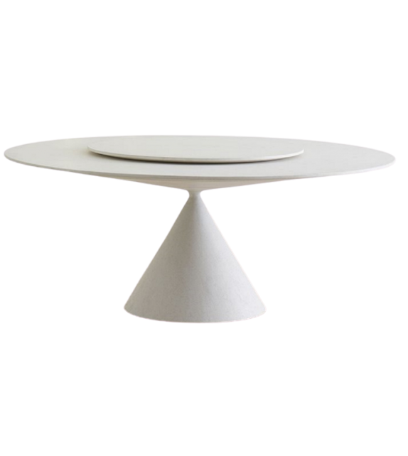Clay Mesa Desalto con Lazy Susan