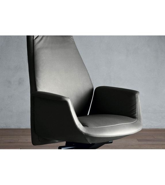 Downtown President Swivel Chair Poltrona Frau