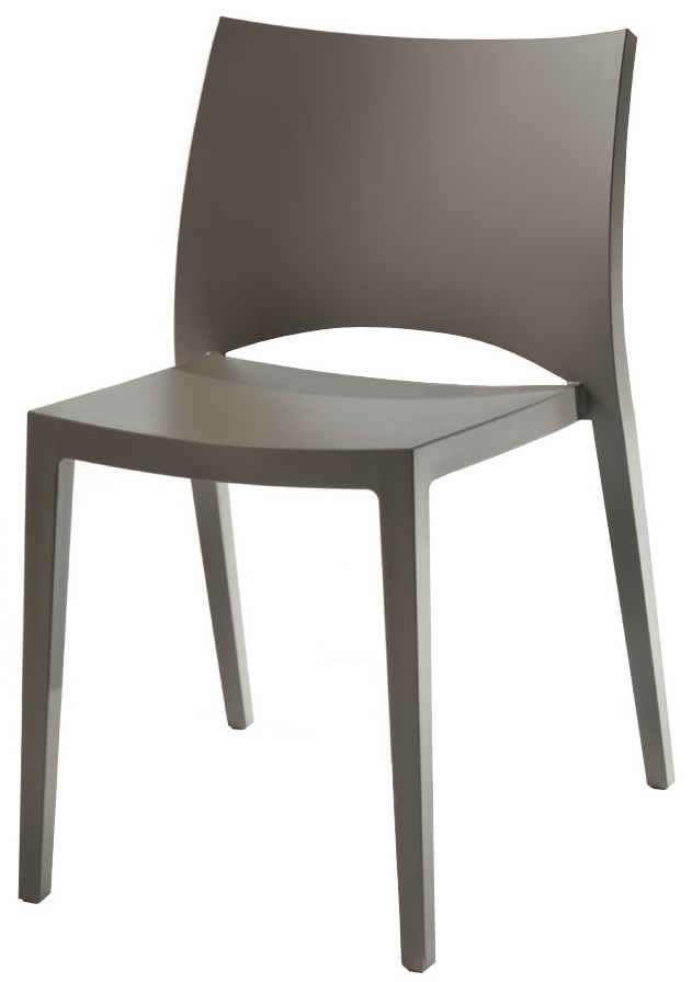 Aqua Stackable Sedie Bontempi Aqua Grey Bontempi Aqua Bontempi