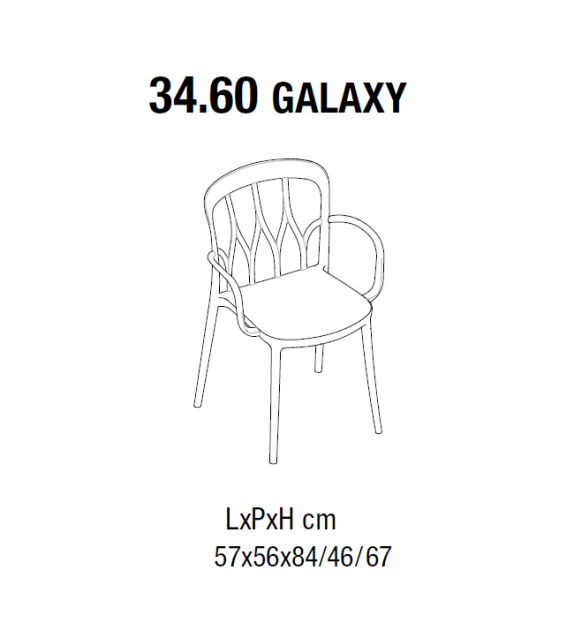 Galaxy Bontempi Chair