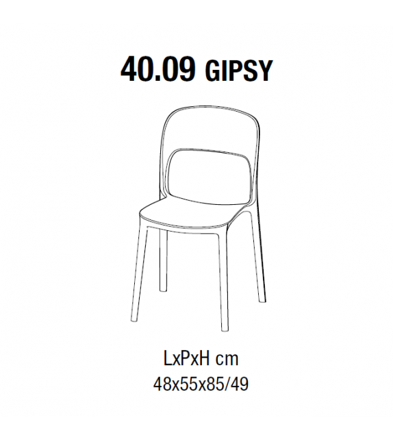 Gipsy Bontempi Sedia