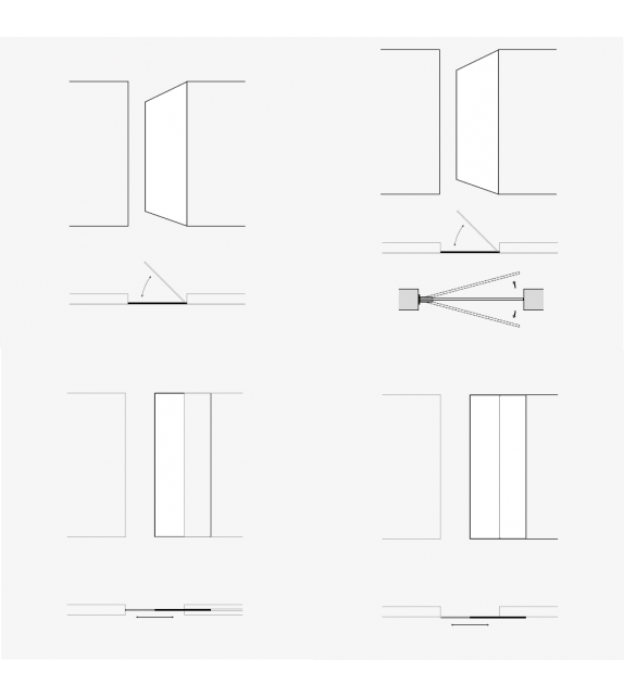 Vitra Line Henry Glass Puerta