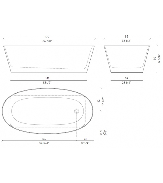 Azuma Noorth Bathtub