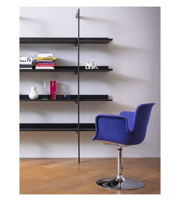 Juli Soft Cappellini Small Armchair with Goblet Base