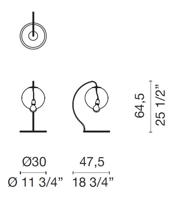 Meltdown Tischleuchte Cappellini