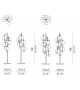 Meltdown Lampada da Terra Cappellini
