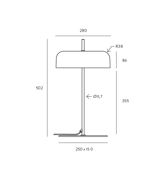 Atil Aromas del Campo Table Lamp