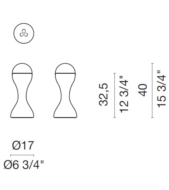 Newson Vase Cappellini Jarrón