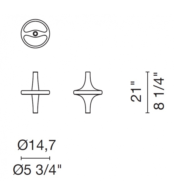 Monofiore Cappellini Jarrón
