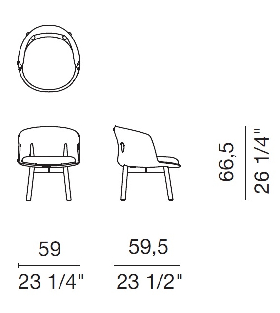 Peg Cappellini Poltroncina