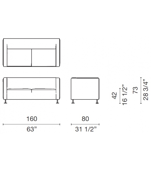 Gambetta Canapé Cappellini