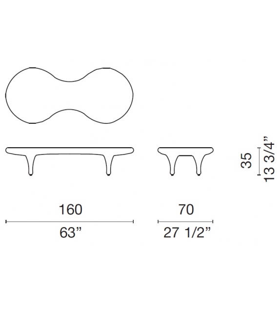 Orgone Table Cappellini Tavolino